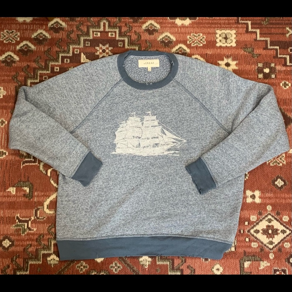 The Great. College sweatshirt size 0 XS